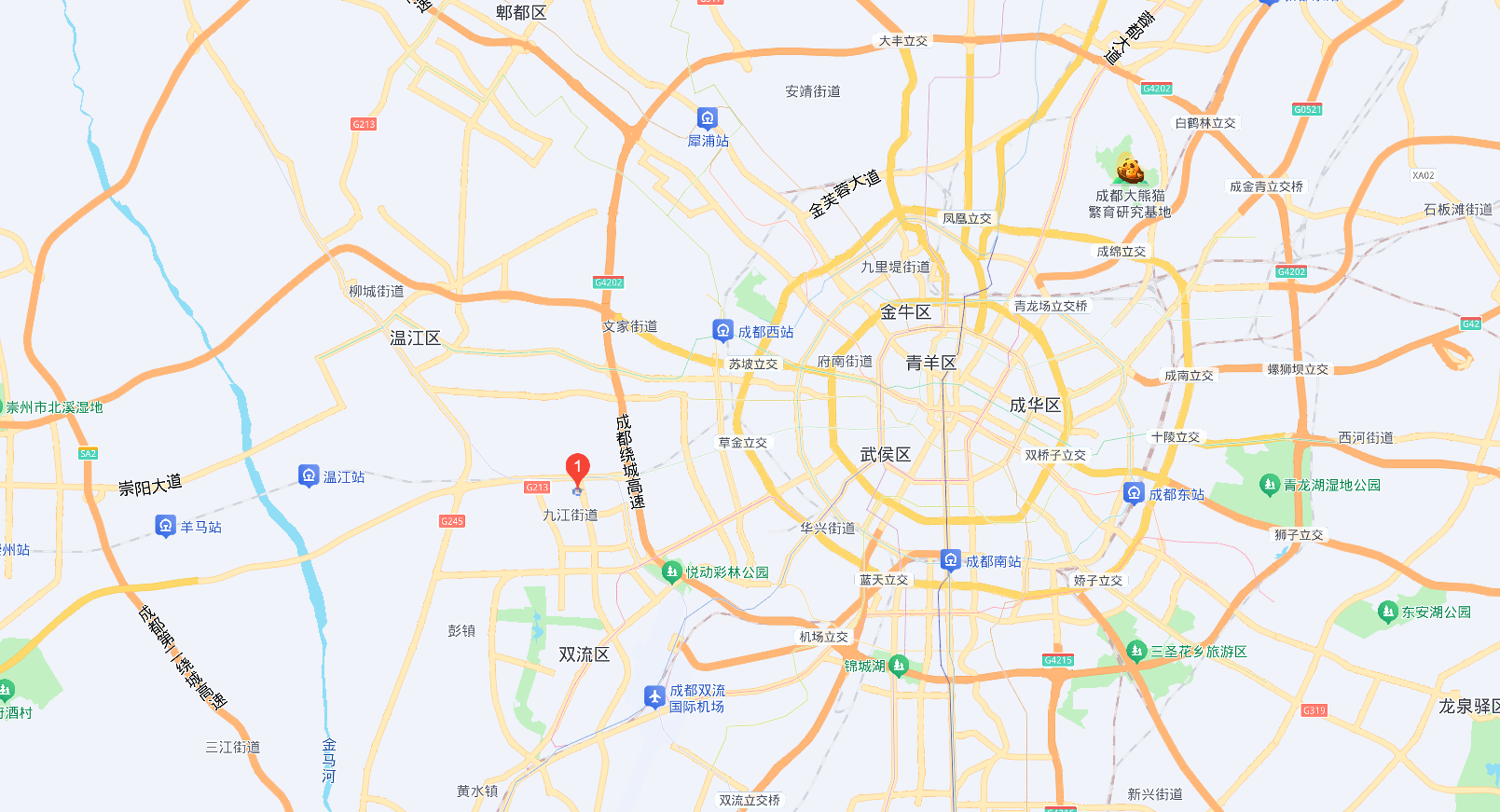 四川上品智信科技有限公司 公司位置示意图